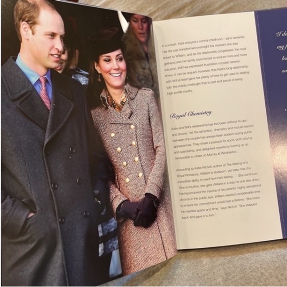 Hardback Book Will & Kate A Royal Family History England Prince William Photos - Picture 5 of 16